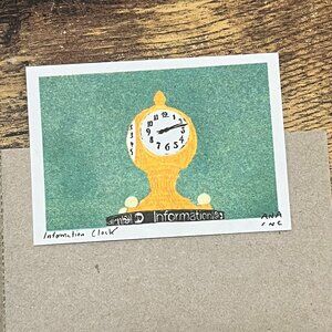 Grand Central "Information Clock" - Inciardi Vending Machine Print, Tiktok Viral